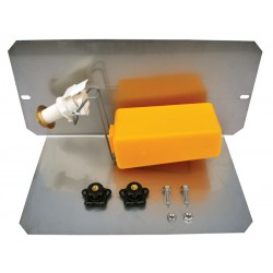 Robinet flotteur avec plaque de protection pour SUPERBAC rond rebord à cordon