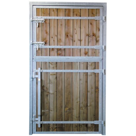 Porte de box complète Tirant droit Modèle PRO