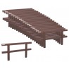Jeu de barrieres pour carrière 20x20 m