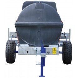 Citerne à eau 2000 litres roulante pour tracteur 