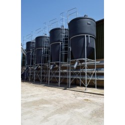Silo à aliments grande contenance 9,70 m³