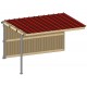 Extension abri de prairie simple pente SP 4x3 m