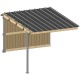 Extension abri de prairie simple pente SP 3x4 m