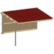 Extension abri de prairie simple pente SP 4x4 m