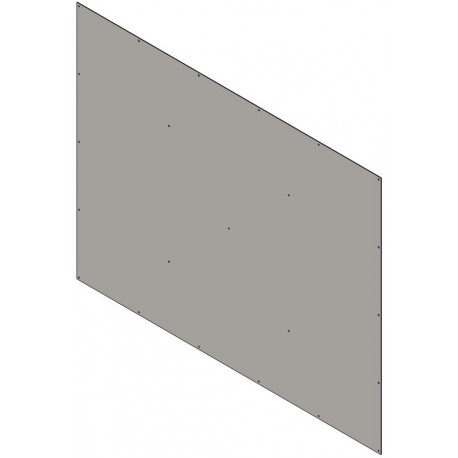 Doublage intérieur de façade de box larg. 3 m