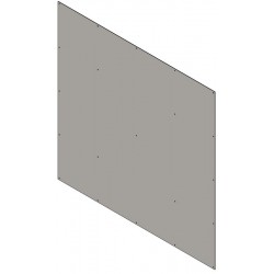 Doublage intérieur pour porte de box coulissante