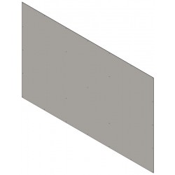 Doublage intérieur de façade de box larg. 3,50 m