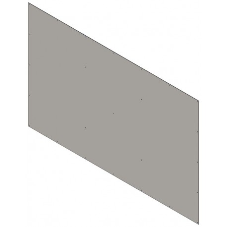 Doublage intérieur de façade de box larg. 3,50 m