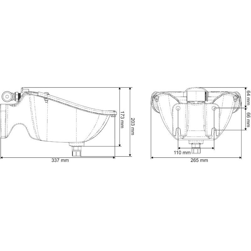 Abreuvoir POLYSELF PF2 à palette verticale : p1130224