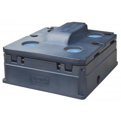 Abreuvoir POLYTHERME grande contenance 4 coupelles