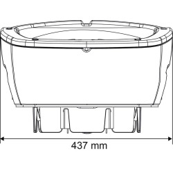Abreuvoir POLYSPRING II à niveau constant non chauffant : p1130553
