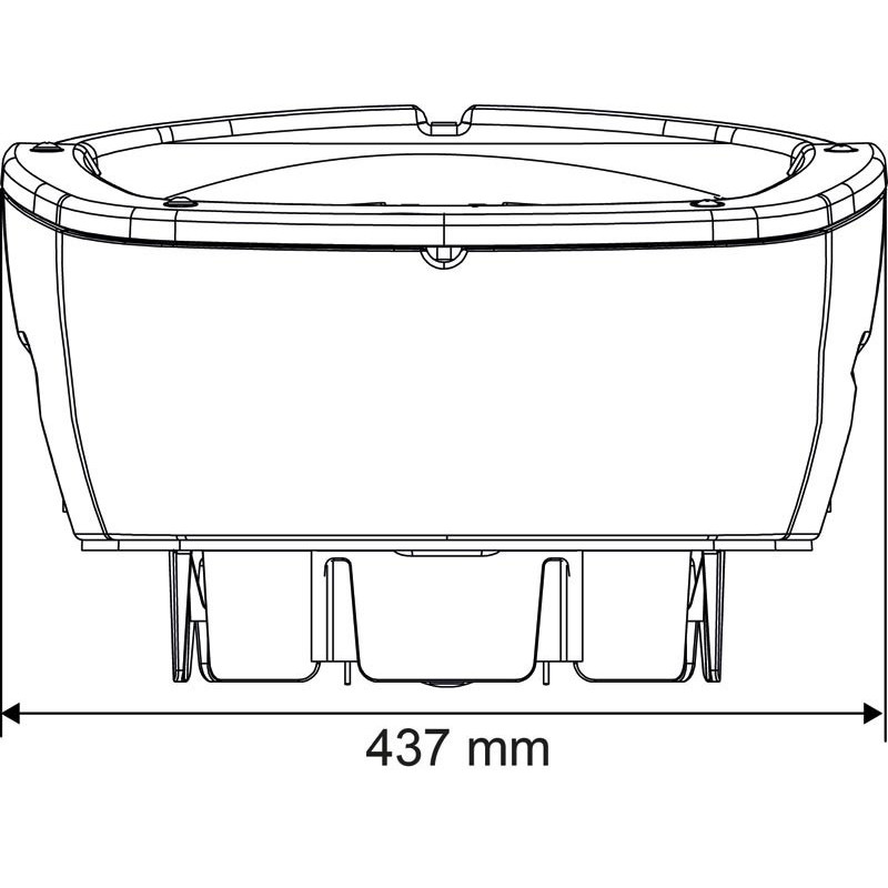 Abreuvoir POLYSPRING II à niveau constant non chauffant : p1130553