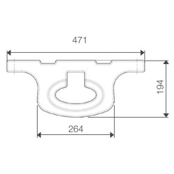 Réhausse POLYRAISE pour buse murale THERMO M : p1130563