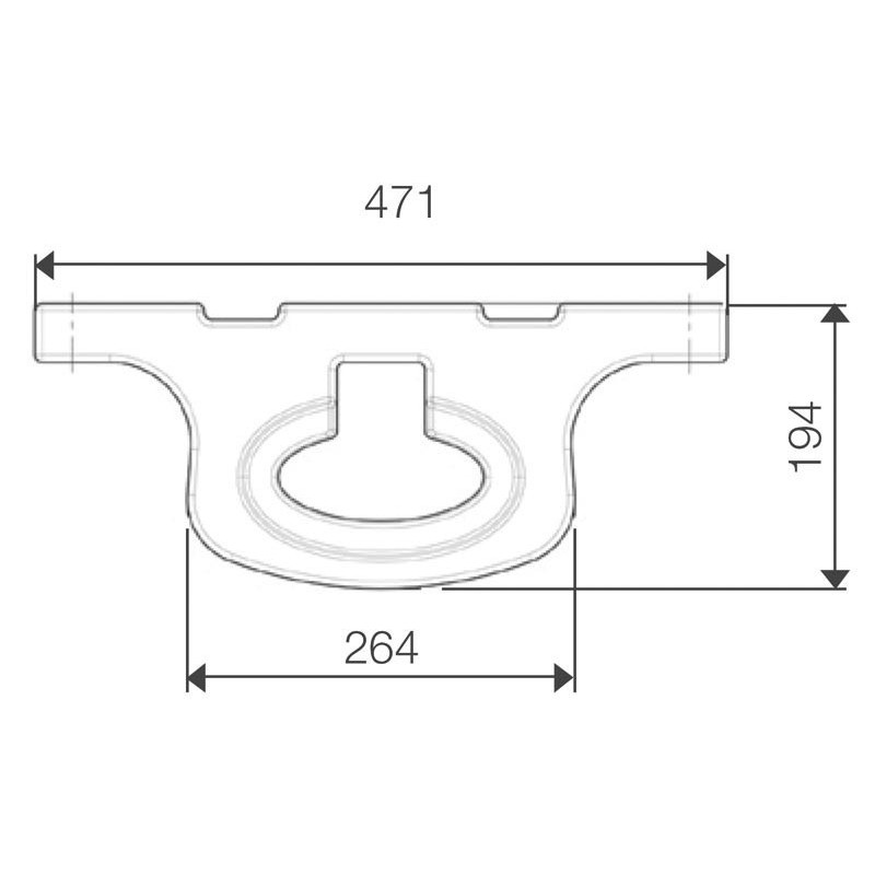 Réhausse POLYRAISE pour buse murale THERMO M : p1130563