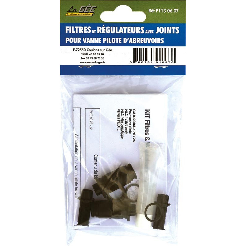 Filtres et régulateurs de débit VANNE PILOTE : p1130607