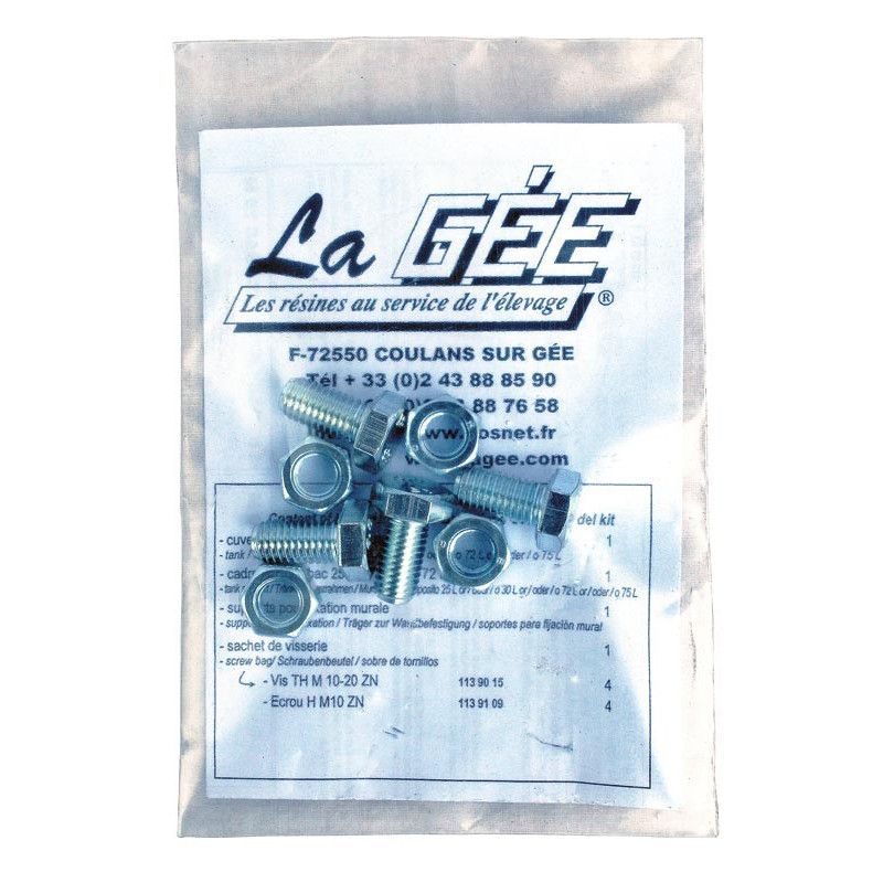 Support de fixation pour POLYBAC 30 M rebord intérieur : p1130730