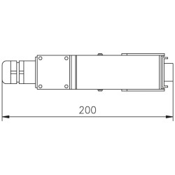 Connecteur d'alimentation DOMOCLICK® pour ruban chauffant : p1130793