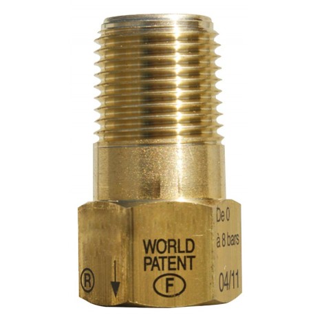 Vanne de sécurité anti-gel thermostatique