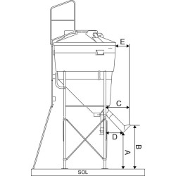 Silo à aliments grande contenance 5,70 m³ : p1134515