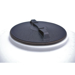 Silo à aliments 500 L avec trappe sur châssis  : p1135902