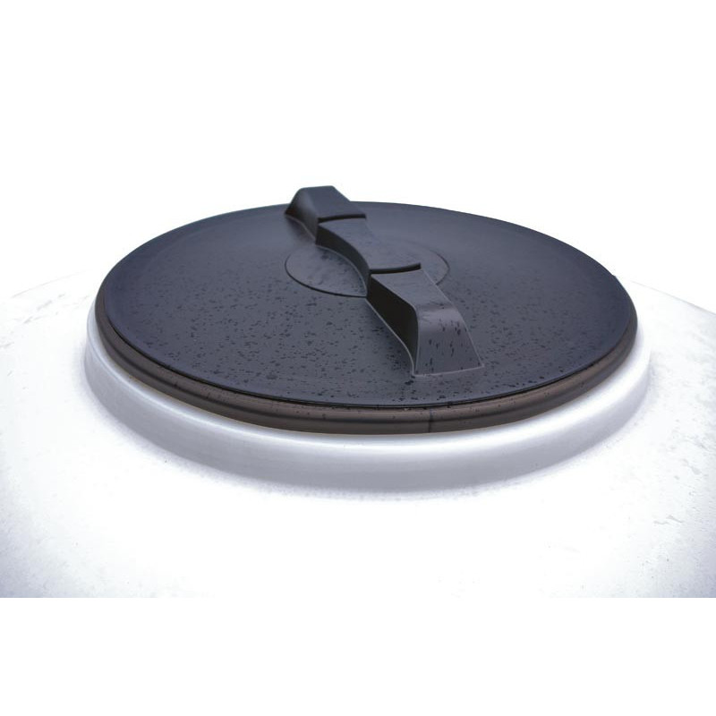 Silo à aliments 500 L avec trappe sur châssis  : p1135902