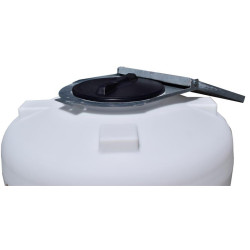 Couvercle galva pour silo à aliments petite contenance : p1136111