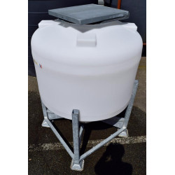 Couvercle galva pour silo à aliments petite contenance : p1136111