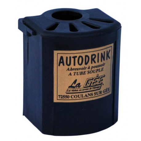 Poussoir autodrink à tube