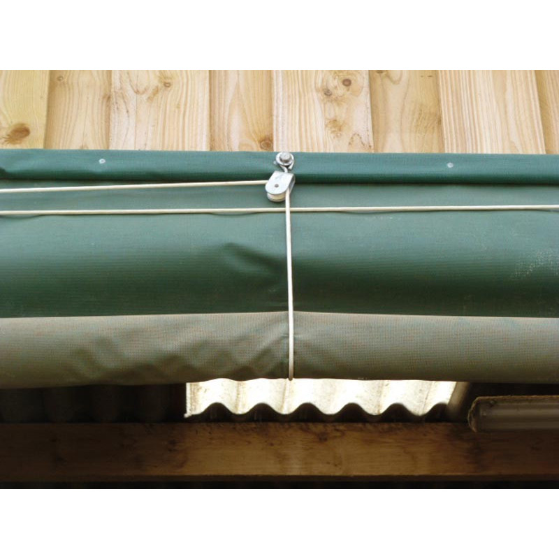 Toile brise-vent - filtration 85 % - Long. 50 m : p1140109