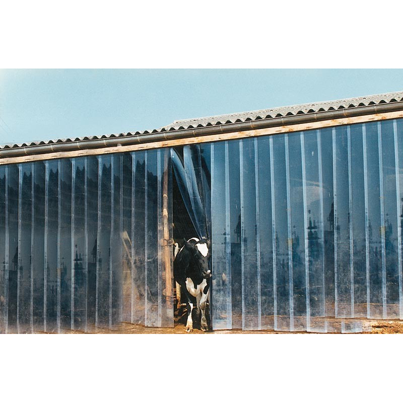 Rideaux à lanières PVC - Larg. 20 cm : p1141701