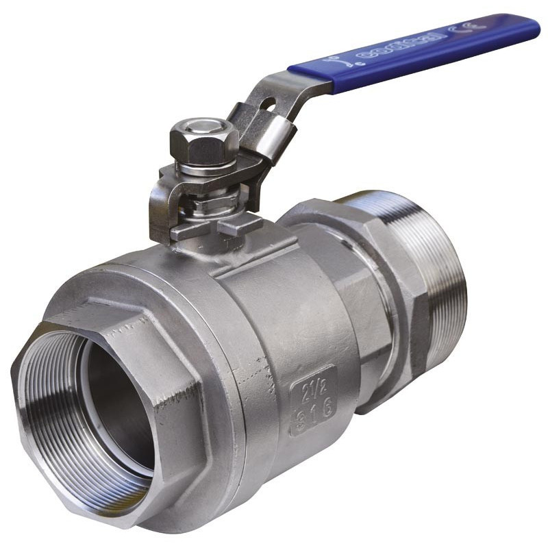 Vanne de vidange inox 2"1/2 - 66/76 mm