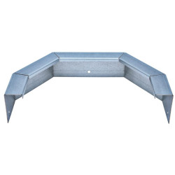 Protection metallique pour mangeoire d'angle 21 L : p1210503