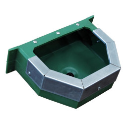 Protection metallique pour mangeoire murale 21 L : p1210509