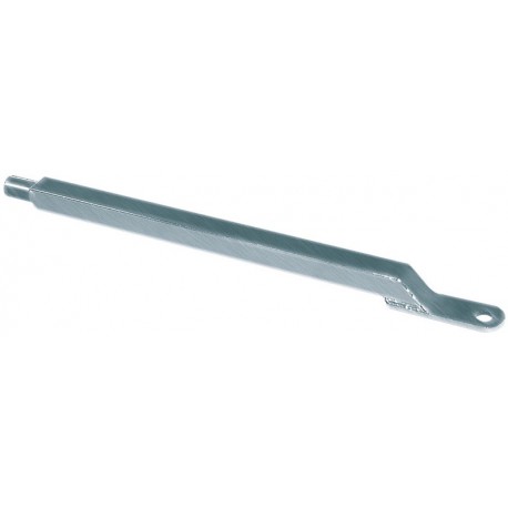 Flèche d'attelage à trou pour chariot 4 roues