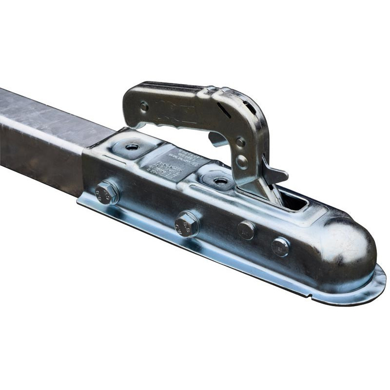 Flèche avec tête d'attelage à boule pour chariot 4 roues : p1212304