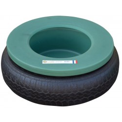 Mangeoire de prairie circulaire à pneu
