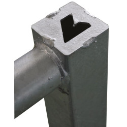 Barrière de pré extensible 2/3 m : p1213716