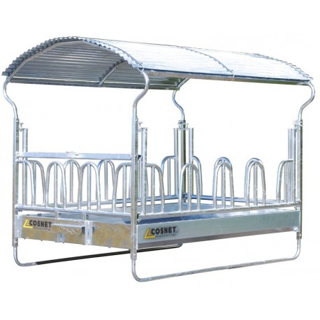 Râtelier de prairie métallique à feston RDTF II