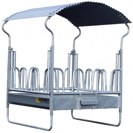 Râtelier de prairie métallique à feston RTF