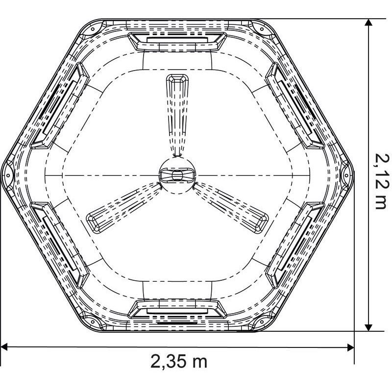 Râtelier de prairie RPE GM avec fond : p1213747