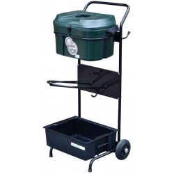 Servante porte-selle avec malle de pansage BOX PRO XL