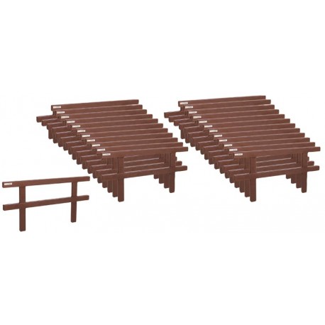 Jeu de barrieres pour rond de longe Ø 15 m