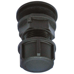 Passe-paroi avec bouchon 15/21 mm : p1217307