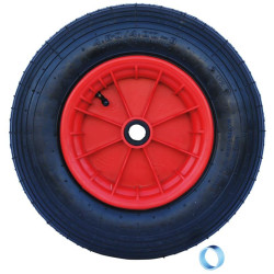Roue gonflable avec jante plastique : p1217311