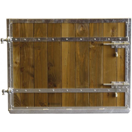 Battant haut de porte de box modèle PRO - Tirant gauche