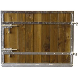 Battant haut de porte de box modèle PRO - Tirant droit 