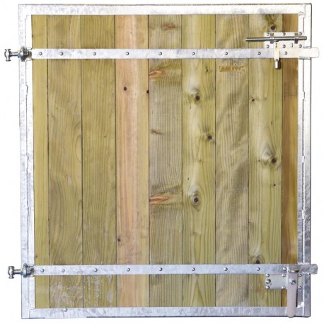 Battant bas de porte de box modèle STANDARD - Tirant gauche