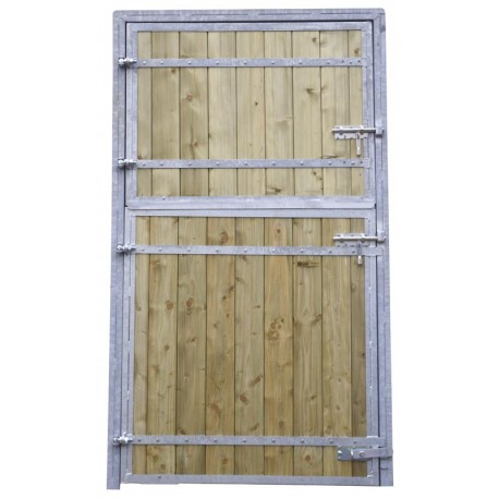 Porte de box complète modèle STANDARD - Tirant gauche