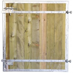 Battant bas de porte de box modèle STANDARD - Tirant droit 