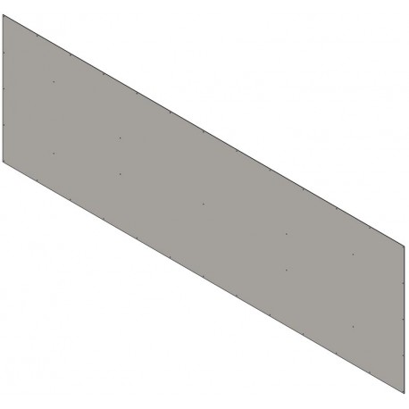 Doublage pour séparation de box Long. 4 m - partie basse 